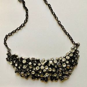 Rhinestone necklace.